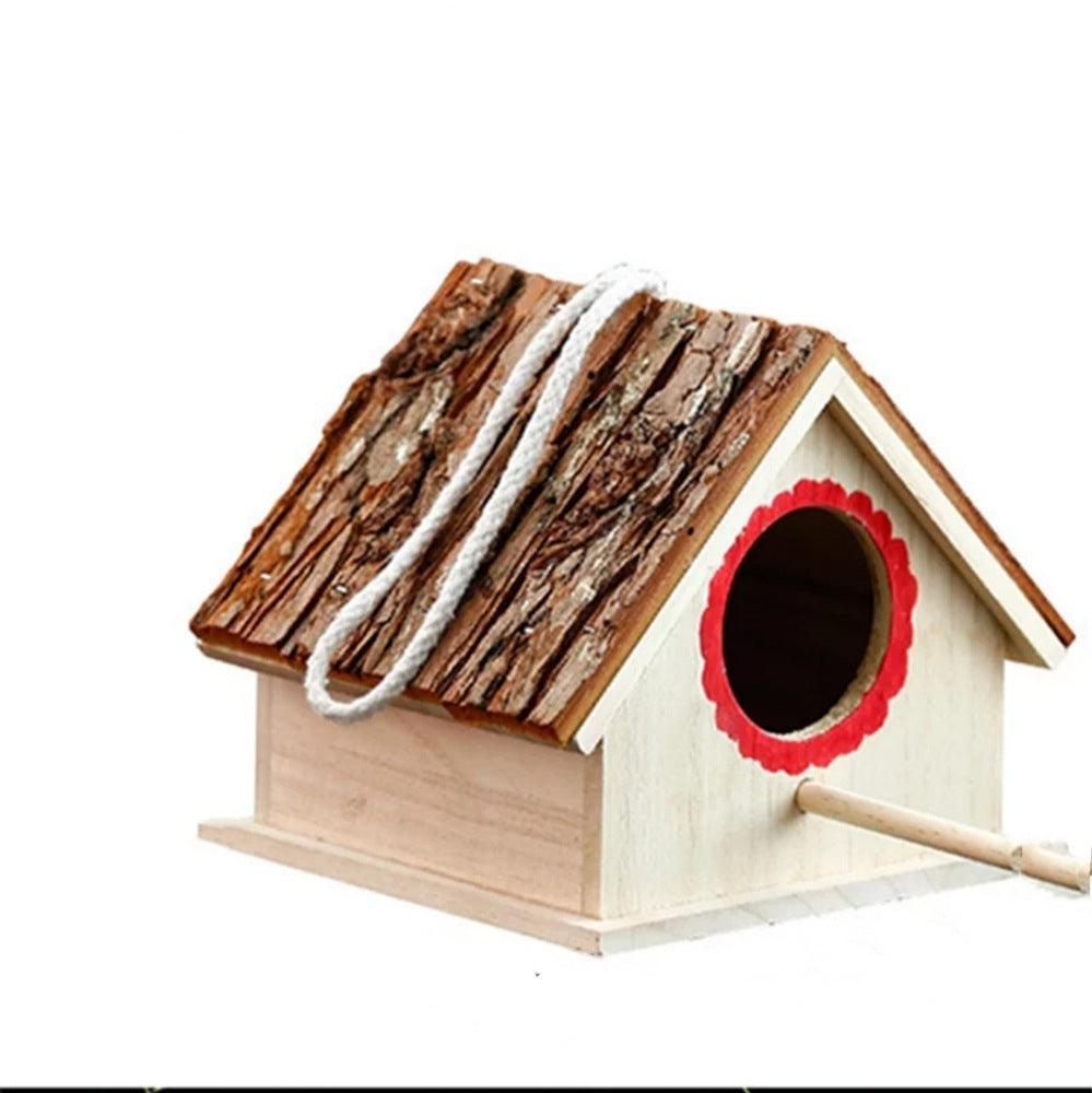 🌿 Casa para Aves y Nido de Loros – Refugio Natural y Seguro para Pájaros Pequeños y Medianos 🦜🌿 - EliteMascotas
