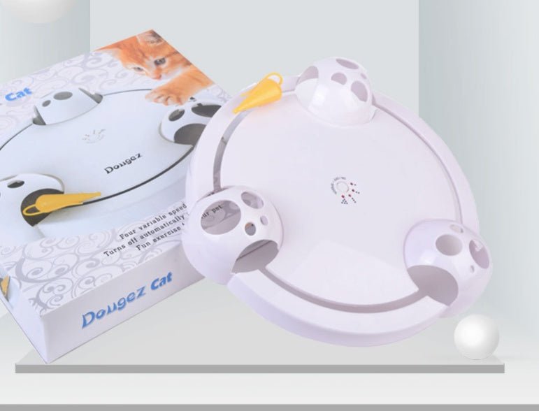 🐭 Juguete Eléctrico Interactivo para Gatos – ¡Atrapa al Ratón! ⚡ - EliteMascotas