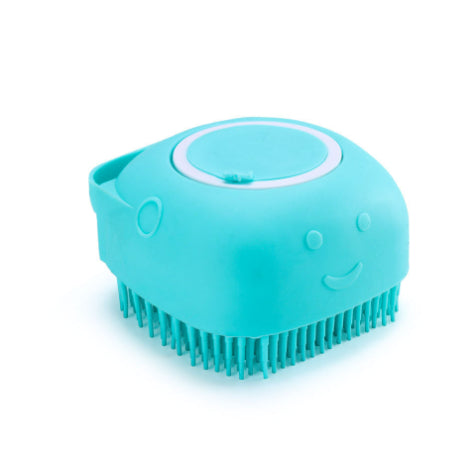 Pet Bath & Massage Brush 🛁🐾 | Deep Cleaning, Anti-Shedding, and Soft Coat