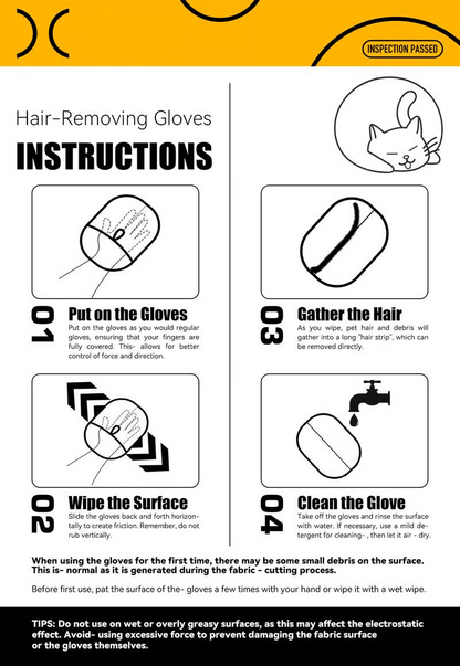🐾 Magic Glove Pro. The Next-Level Pet Hair Remover— Eco‑Friendly, Reusable & Ultra‑Powerful Fur Cleaner