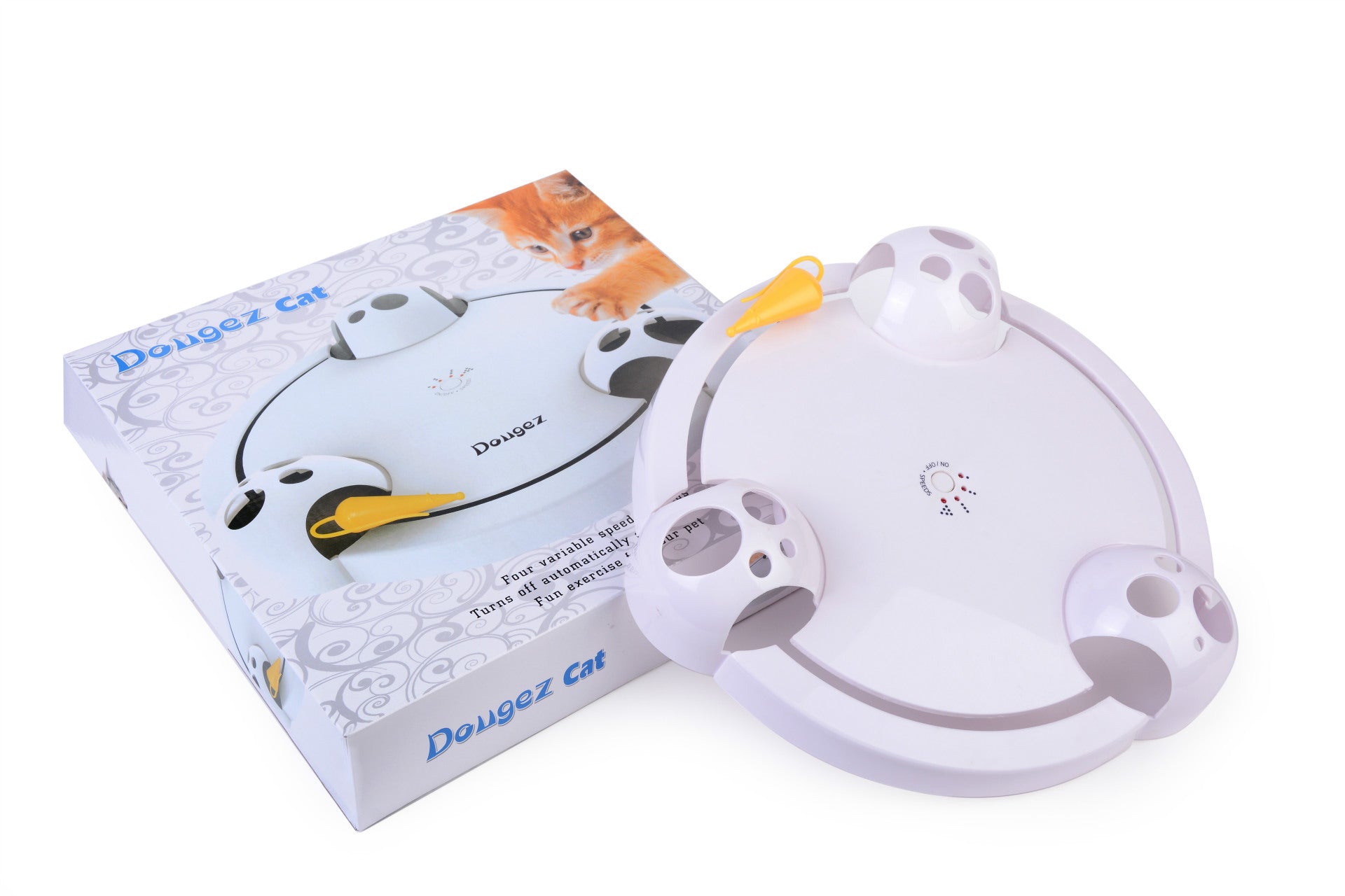 🐭 Juguete Eléctrico Interactivo para Gatos – ¡Atrapa al Ratón! ⚡ - EliteMascotas