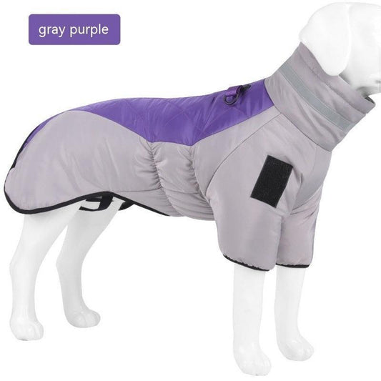 Abrigo Impermeable de Invierno para Perros Medianos y Grandes – Calor, Comodidad y Protección en Cada Paseo ❄️🐾 - EliteMascotas