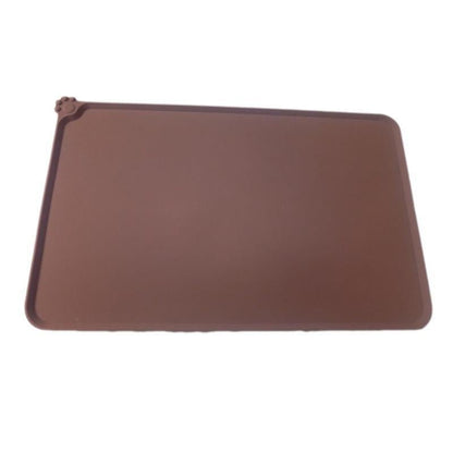 Alfombrilla Impermeable Antideslizante de Comida para Mascotas – Comodidad y limpieza en cada comida 🐾🍽️ - EliteMascotas