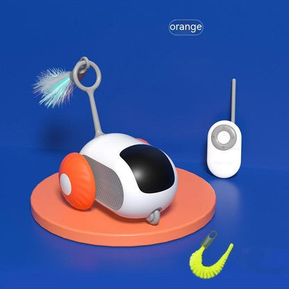 Auto Juguete Remoto Interactivo para Gatos – Diversión inteligente para mentes curiosas 🐾🚗🧠 - EliteMascotas