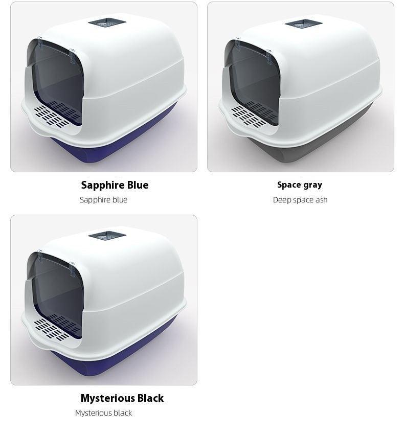 🌿 Baño Cerrado para Gatos – Higiene, Privacidad y Comodidad en un Solo Lugar 🐱🚪✨ - EliteMascotas