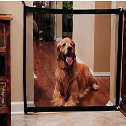 🌿 Barrera Plegable de Separación para Mascotas – Seguridad y Comodidad Donde Más lo Necesitas 🐾🚪✨ - EliteMascotas