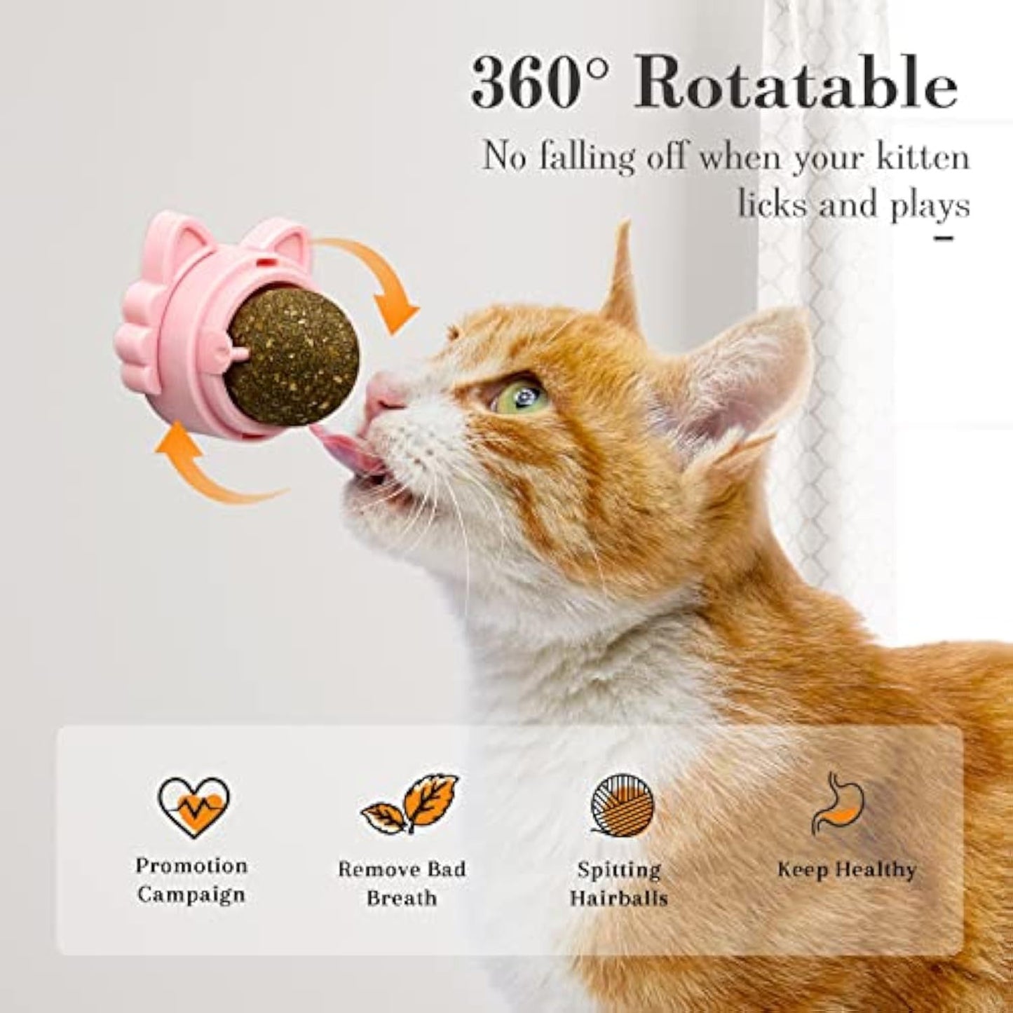 🌿 Bolas de Catnip Adhesivas para Gatos – Diversión, Salud y Bienestar en Cada Lamida 🐱🌿✨ - EliteMascotas