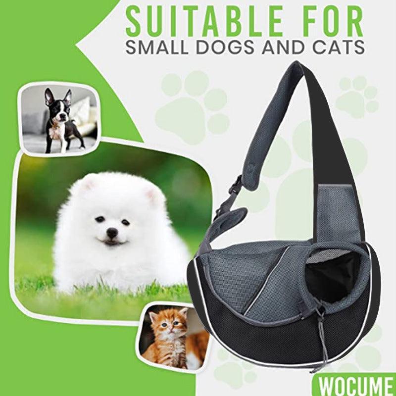 🌿 Bolsa Portátil para Mascotas - Crossbody – Comodidad, Seguridad y Estilo en Cada Paseo 🐶🐱👜 - EliteMascotas