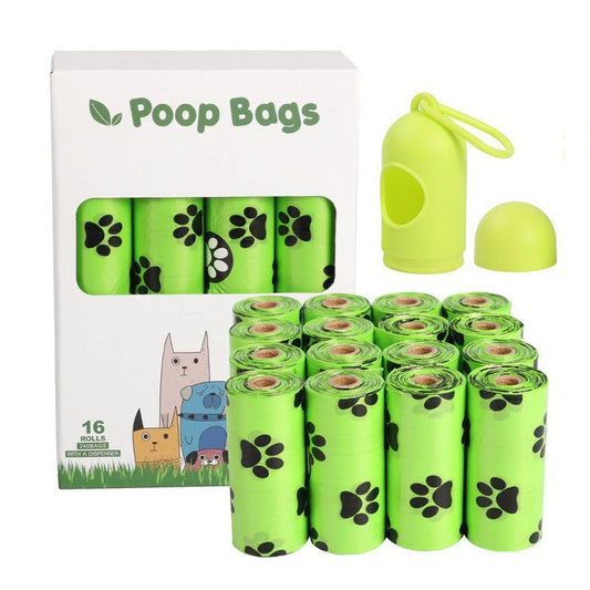🌍 Bolsas para Excremento de Perros - Rollo Continuo – Limpieza, Comodidad y Cuidado del Planeta 🐶💚 - EliteMascotas