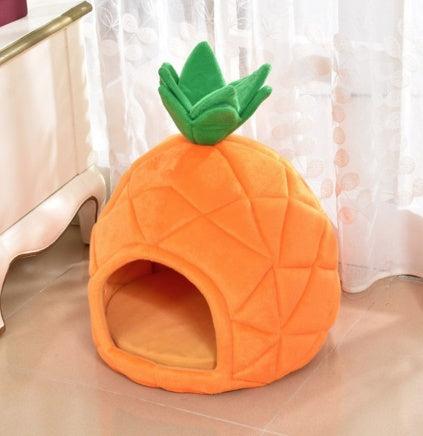 Cama para Mascotas con Diseño de Frutas – Diversión y confort en un solo lugar 🍓🍊🍉 - EliteMascotas