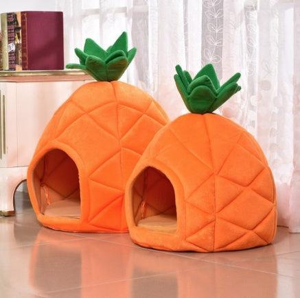 Cama para Mascotas con Diseño de Frutas – Diversión y confort en un solo lugar 🍓🍊🍉 - EliteMascotas