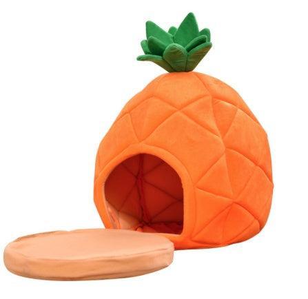 Cama para Mascotas con Diseño de Frutas – Diversión y confort en un solo lugar 🍓🍊🍉 - EliteMascotas