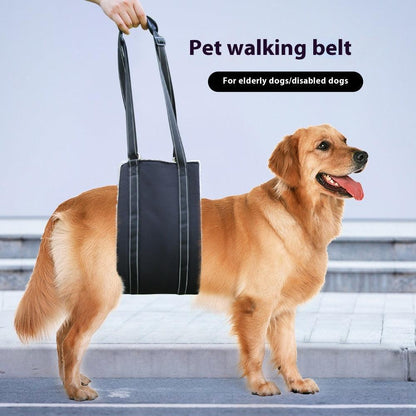 🌿 Cinturón de Rehabilitación y Entrenamiento Ajustable para Perros – Soporte, Confort y Bienestar en Cada Paso 🐾💛 - EliteMascotas