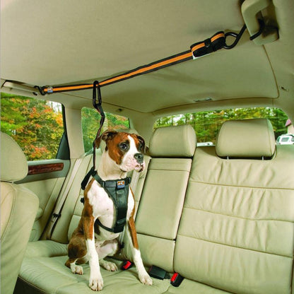 🌿 Cinturón de Seguridad para Mascotas - Lanyard de Coche Dual 🐾🚗🔑 – Seguridad y Practicidad en un Solo Accesorio - EliteMascotas