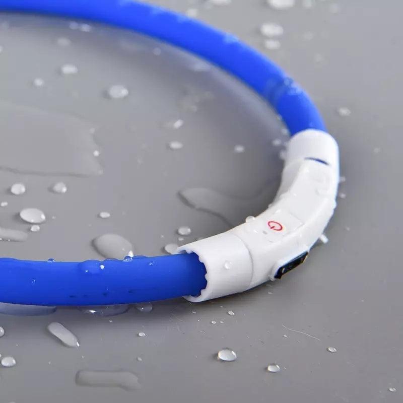 Collar Inteligente LED Antipérdida para Mascotas – Seguridad y Visibilidad durante la Noche 🌟🐾 - EliteMascotas