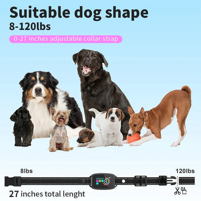 Collar Inteligente Recargable Antiladridos para Perros – Controla los Ladridos de Forma Eficaz y Segura 🐾🔇 - EliteMascotas