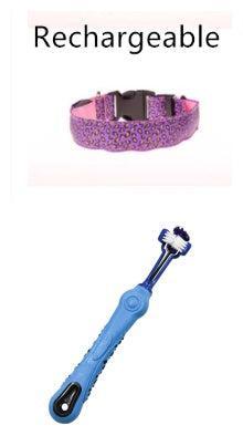 Collar LED de Leopardo para Seguridad Nocturna 🐾🌙 - EliteMascotas