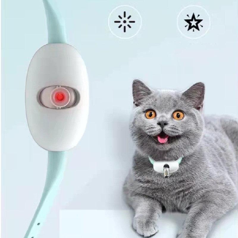 Collar Láser Interactivo para Gatos Activos – ¡Mantén a tu gato activo y saludable! 🐾🎮 - EliteMascotas