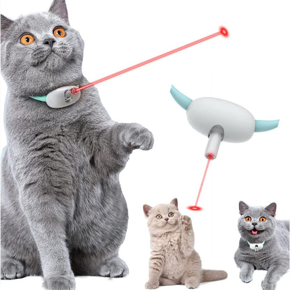 Collar Láser Interactivo para Gatos Activos – ¡Mantén a tu gato activo y saludable! 🐾🎮 - EliteMascotas