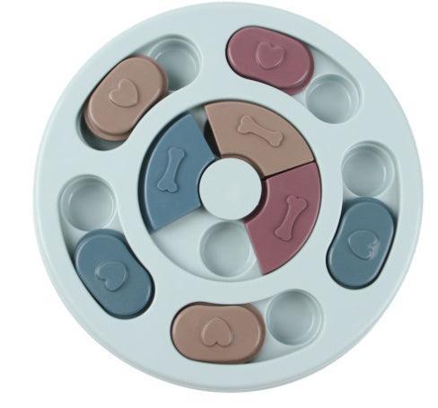 Comedero Rompecabezas Interactivo para Entrenar Perros Inteligentes – Diversión, salud y entrenamiento en cada comida 🐶🧠 - EliteMascotas