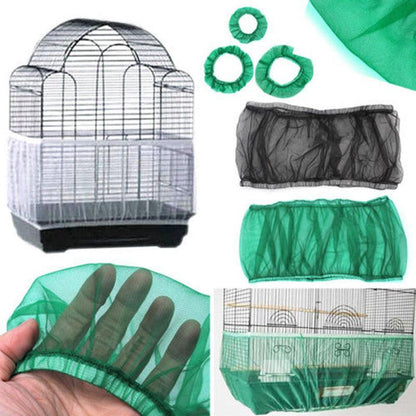 🌿 Cubierta Antipolvo para Jaula de Aves – Protección Elegante y Funcional para un Espacio Limpio y Saludable 🧼🕊️ - EliteMascotas