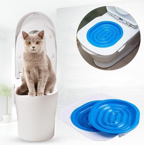 🌿 Entrenador de Inodoro para Gatos con Iluminación – Higiene, Comodidad y Aprendizaje Inteligente para tu Mascota 🐱🚽✨ - EliteMascotas