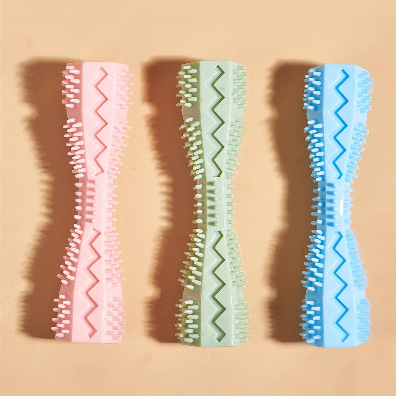 Juguete Masticable para Limpieza Dental Canina – Diversión que cuida su sonrisa 🦷🐶💚 - EliteMascotas