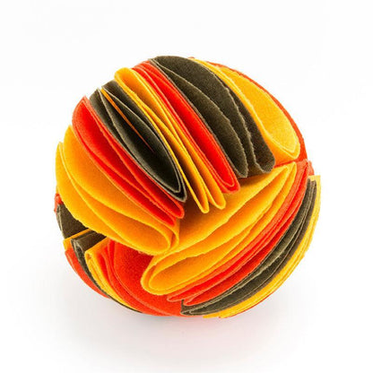 Pelota Olfativa Plegable para Entrenamiento e Inteligencia – Diversión, mente activa y bienestar en cada juego 🐾🧠✨ - EliteMascotas