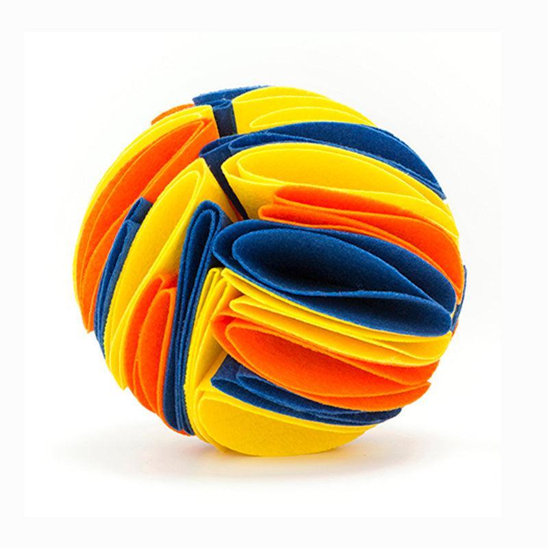 Pelota Olfativa Plegable para Entrenamiento e Inteligencia – Diversión, mente activa y bienestar en cada juego 🐾🧠✨ - EliteMascotas