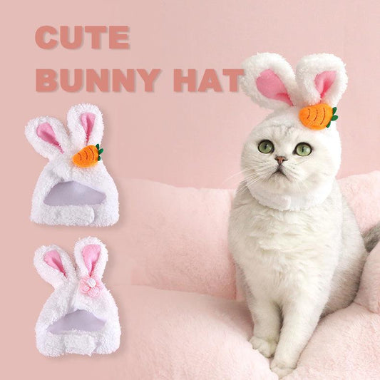 Sombrero de Felpa con Orejas para Pascua – El Toque Perfecto para las Celebraciones 🐰🌸 - EliteMascotas