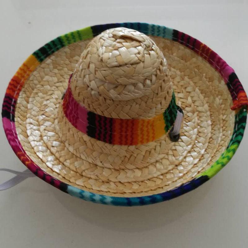 Sombrero de Paja Hecho a Mano para Mascotas – ¡Estilo y frescura para tu peludo! 🌞🐾 - EliteMascotas