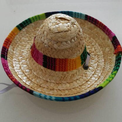 Sombrero de Paja Hecho a Mano para Mascotas – ¡Estilo y frescura para tu peludo! 🌞🐾 - EliteMascotas