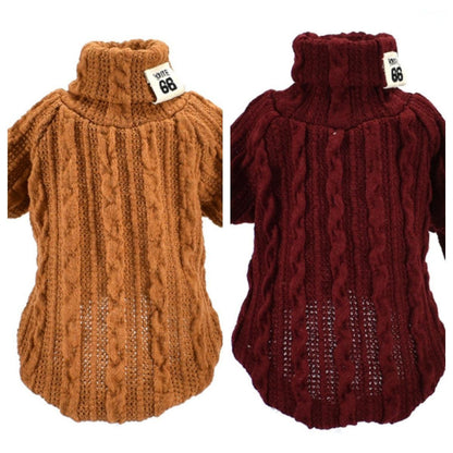 Suéter Turtleneck para Perros: Calor y Ajuste 🧣🐾 - EliteMascotas