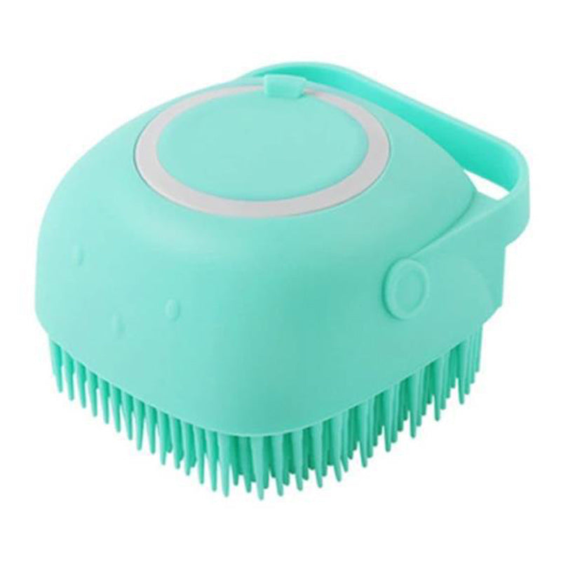 Pet Bath & Massage Brush 🛁🐾 | Deep Cleaning, Anti-Shedding, and Soft Coat