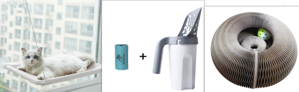 Luxury Window Cat Hammock – Cozy Suction-Cup Perch for Indoor Cats