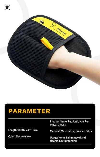 🐾 Magic Glove Pro. The Next-Level Pet Hair Remover— Eco‑Friendly, Reusable & Ultra‑Powerful Fur Cleaner